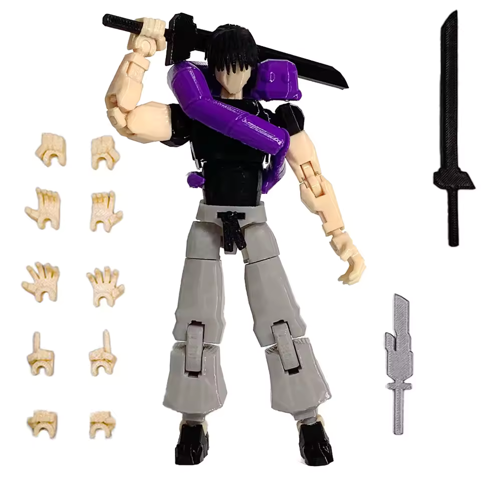 3D Titan Figures (Assembled)