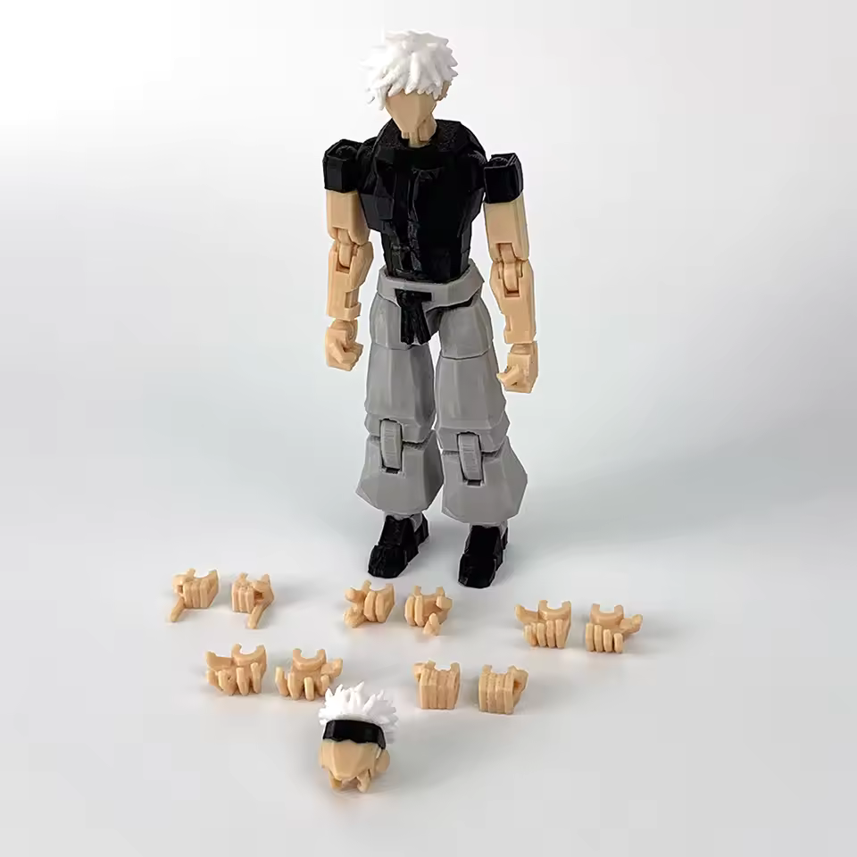 3D Titan Figures (Assembled)